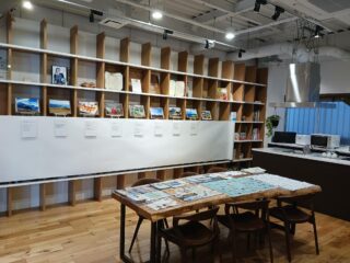 2月13日「八丈島・青ヶ島 台風22•23号復興応援」写真展（幸秀和）